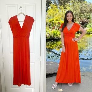 Vans Vibrant Orange Maxi Dress